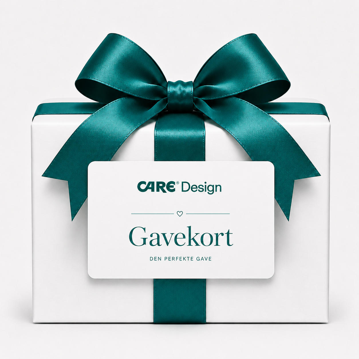 Et digitalt gavekort til Care Design, der kan bruges til hjælpebeklædning og komfortprodukter.