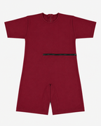 CARE bodystocking med lynlås foran og lynlås i ryg og skridt. Fås i grøn, sort og bordeaux.