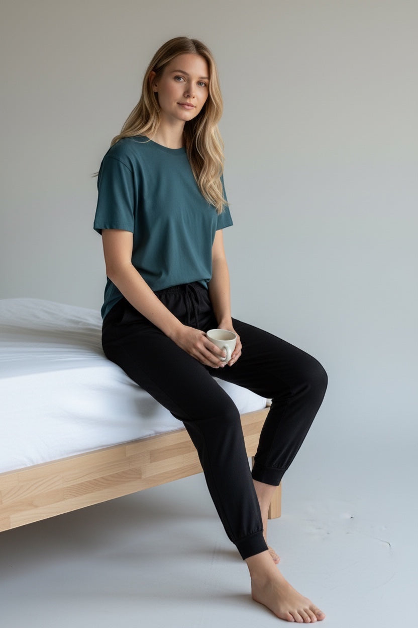 Pyjamas med korte ærmer