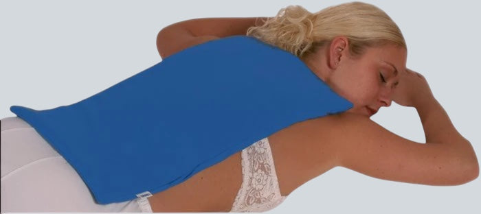 Økologisk CARE® Pack rygpude til varme- og kuldebehandling mod rygsmerter og stress.