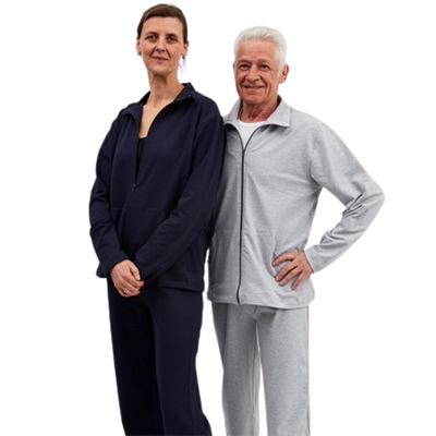 Joggingsæt. Bukser og trøje med lynlås